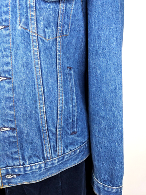Vintage LEVI Strauss 70506-0217 LEVI'S 80s Blue Denim Trucker
