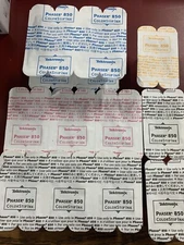 Lot Of Phaser 850 Tektronix BSolid Ink Colorstix Lot of Black And Colored Ink