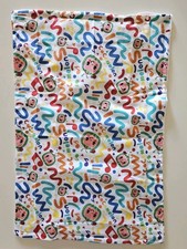 Homemade Large Baby Burp Cloth approx 19" 13" Cotton- Cocomelon Music