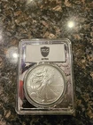 2024 P Silver Eagle $1 Star Privy PCGS MS70 ULTRA Flag Label