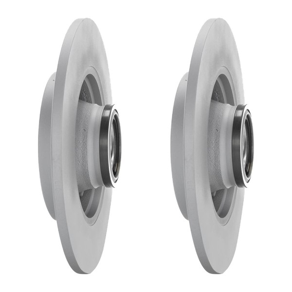 2 Bremsscheiben Ø 249 Mm Voll Bosch Iam-Expertise Passend FüR U.A. CitroËN C3-image