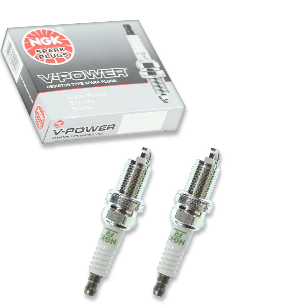 2 pc NGK 5584 ZFR5J-11 V-Power Spark Plugs for KJ16CR11 KJ16CR-L11 ri