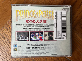 PRINCE OF PERSIA Sega Mega CD Japan NTSC-J Box & Manual Only Excellent Condition