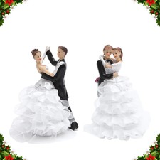 2 Pcs Statuine Matrimonio Decorazioni Per Torta Decorazione Di Nozze