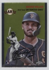 2023 Topps Chrome Platinum Anniversary David Villar #48 5y7