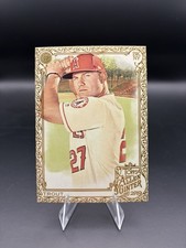 2019 Topps Allen & Ginter Gold Hot Box Mike Trout #10