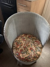 VINTAGE  LLOYD LOOM  LUSTY CHAIR 
