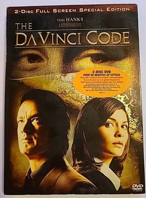 The DaVinci Code (DVD, 2006, 2-Disc Set, Special Edition, Full Frame Edition)