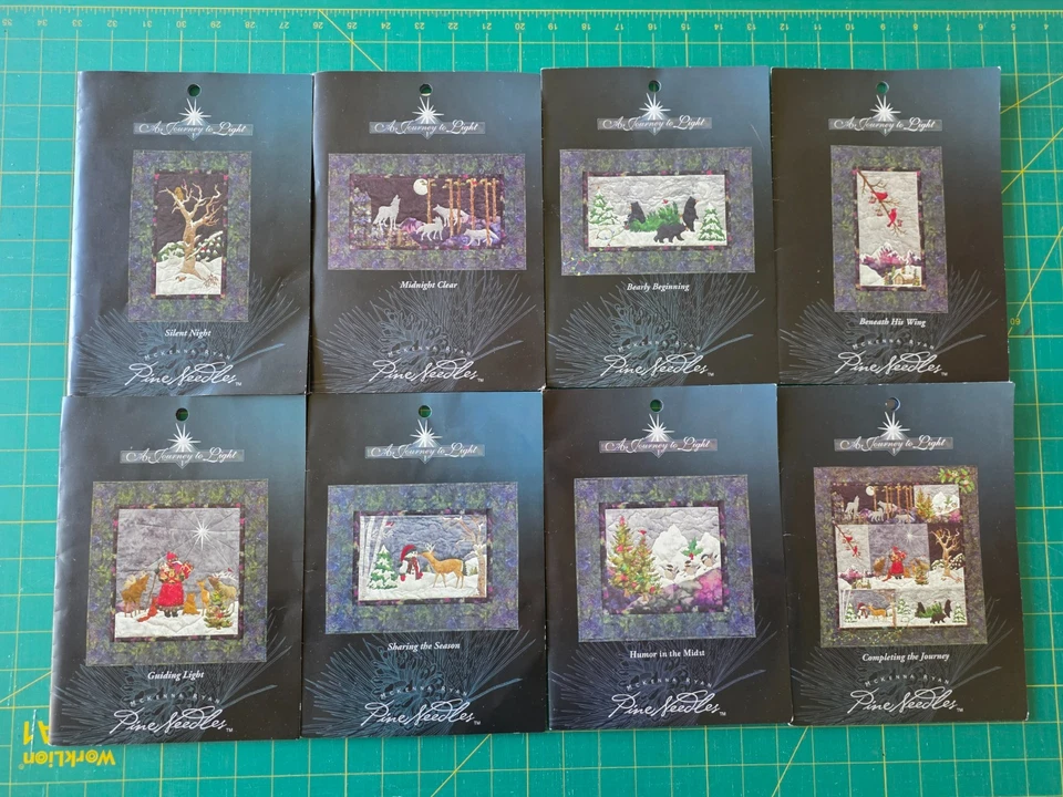 McKenna Ryan's "A Journey to Light" complete set 8 patterns - Image 1 of 1