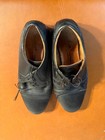 Florsheim Mens Oxford Dress Shoes Black Leather FlexSole Embossed Lace Up 8EEE — photo 3