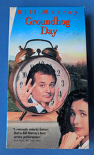 VHS movie tape GROUNDHOG DAY Bill Murray, Andie McDowell