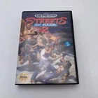 Sega Genesis Streets of Rage 2 Black Video Game No Manual