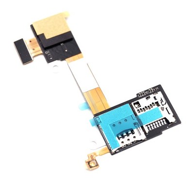Original Sony Xperia M2 D2303 D2305 D2306 SIM / Micro SD Card Reader Button Flex
