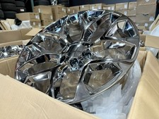 20 Chrome Oe Replica Snowflake Wheels Chevy Tahoe Gmc Sierra Denali 20x9 Ck156