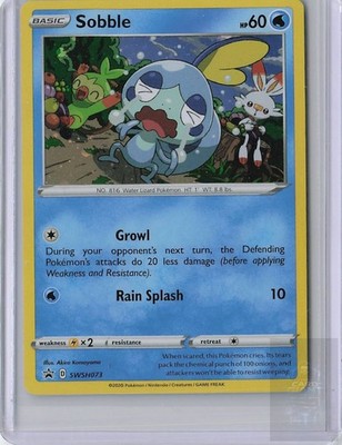 SOBBLE SWSH073 Sword & Shield Promo Promo Pokemon Holo Near Mint