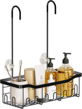 Shower Caddy Hanging, Organizer Hanging for Bathroom, Shower Basket with Hooks,