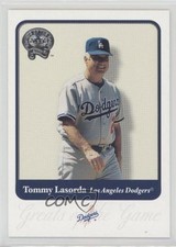 2001 Fleer Greats of the Game Tommy Lasorda Tom Lasorda #94 HOF 0l2