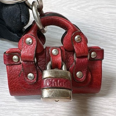 Chloe Paddington Bag Charm Key Chain Limited Edition VHTF Designer