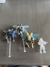 Halo Mega Construx Lot Of 4 Figures (Covenant Drones And Chase Master Chief)
