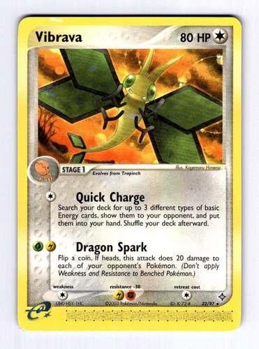 Vibrava - 22/97 Dragon #22 (2003) Rare NM Pokemon
