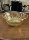 Federal Glass Co. FEG19 Golden Glow Amber Yellow 9 7/8 Inch 1930’s Mixing Bowl