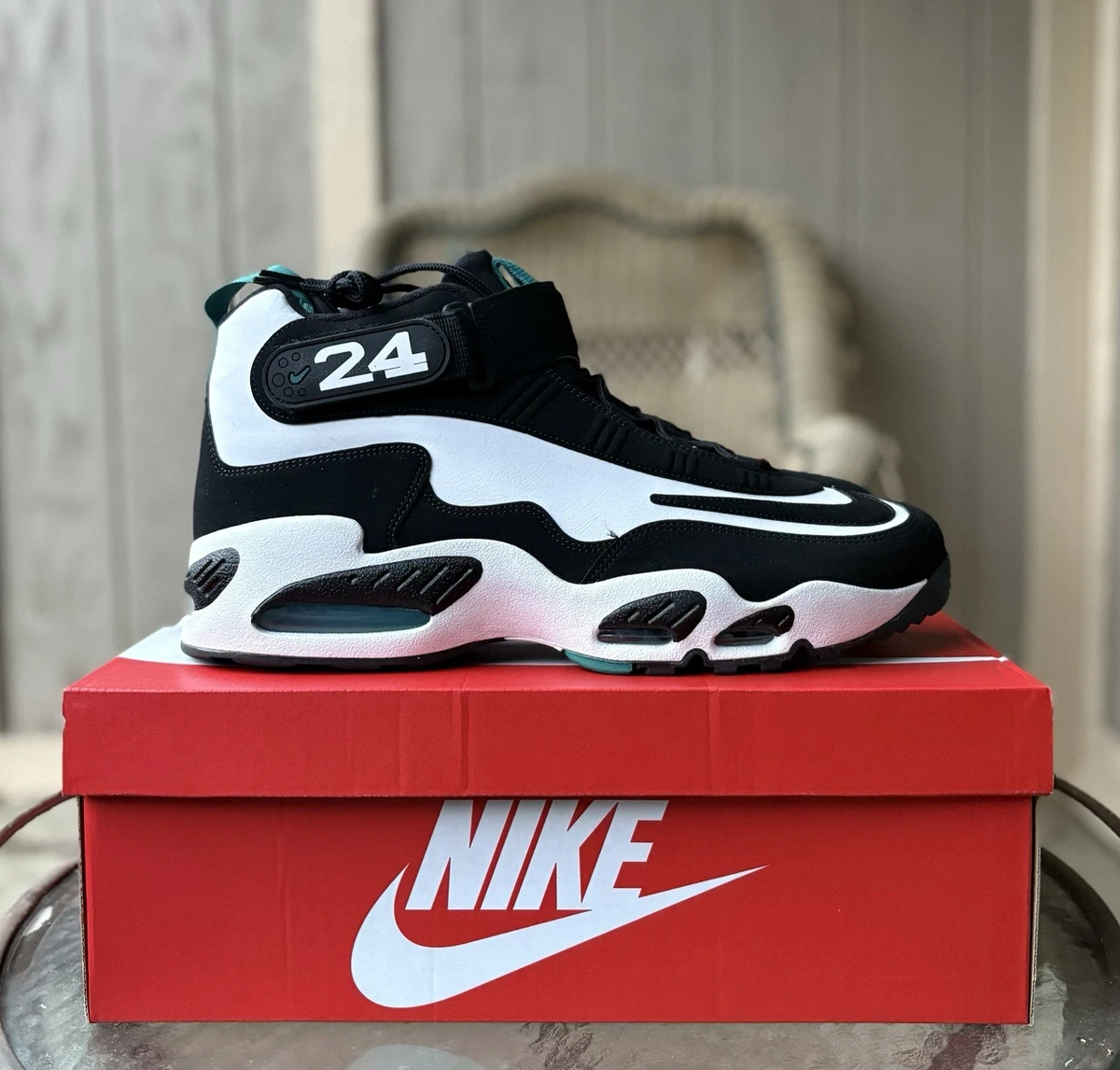 Nike Air Griffey Max 1スニーカー ブラック サイズ27. Nike Air Griffey Max 1 Black Freshwater DM8311-001- Black/White