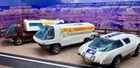 Lot Of 3 Hot Wheels 1971 Redlines - Crew Car, Fuel Tanker & Team Trailer, HK