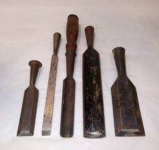 Vtg Socket Chisel Tool Lot of 5