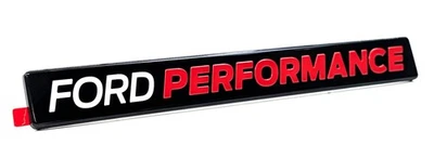 OEM NEW Ford Performance Emblem Stick On Adhesive Nameplate Badge Decal M1447FP - Bild 1 von 4