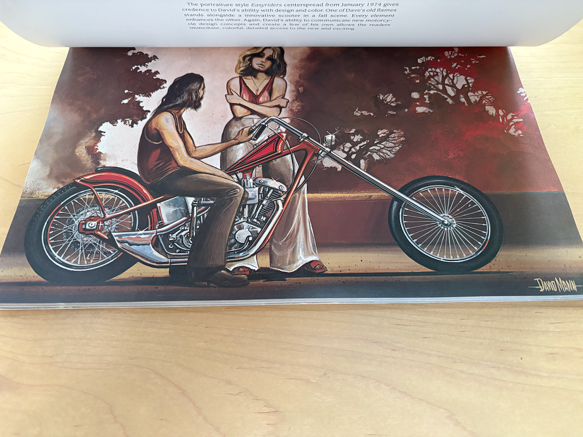 David Mann 50 Magnificent Works Of Motorcycle Art From Easyriders