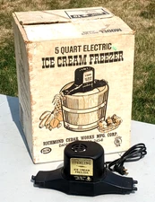 Richmond Cedar Works RCW Ice Cream Maker 5 Quart Drive Motor Only Model 165A
