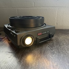 Kodak Carousel 750 Slide Projector With Remote MADE IN USA TESTED WORKS