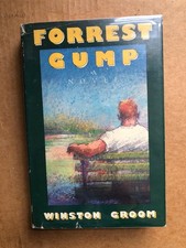 1986 hb WINSTON GROOM 'Forrest Gump' stated 1st ed. Doubleday VG