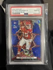 2022 Panini Mosaic - #94 Patrick Mahomes II No Huddle Blue PSA 37/75