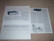 Dynaco PAT-5 Preamp Review, 1975, 3 pgs, Full Test!