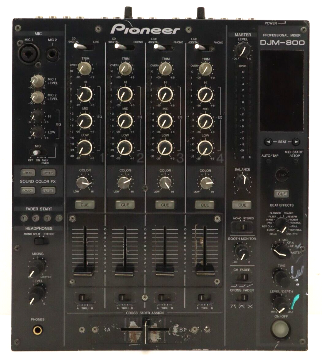 Pioneer DJM-800 DJミキサー Pioneer DJ DJM-S7 2-Channel Battle Mixer for Serato DJ