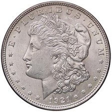 r61_48) U.S.A. Dollaro 1921  - Morgan  AG