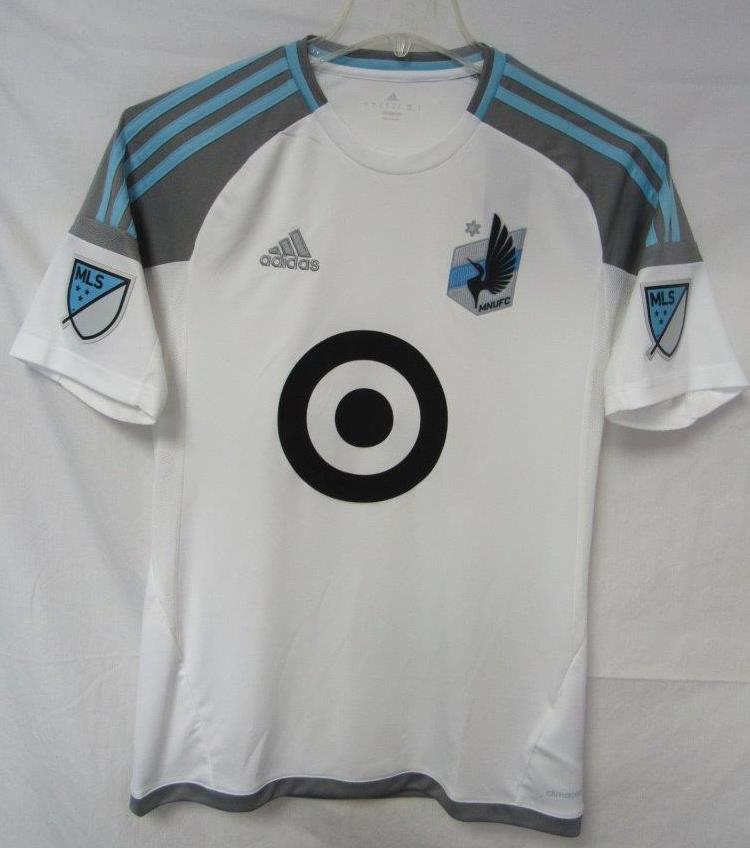 Minnesota United FC Men's Size Small Adidas Climacool Jersey White