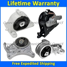 K3881 Motor & Transmission Mount Set 4pc For 2002-2007 Dodge Caravan 2.4L AUTO