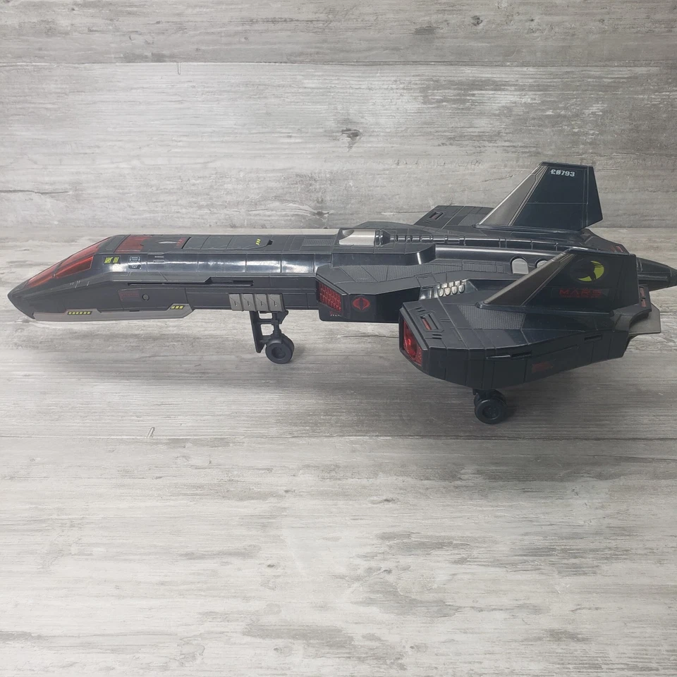Hasbro Gijoe Night Raven Jet 2008 sonido y luces incompletas Foto 3 de 4