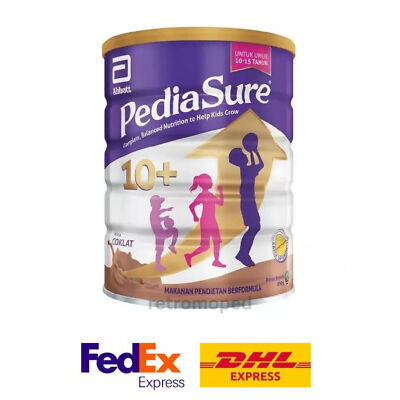 1X Abbott Pedia Sure 10+Optiheight 850g Chocolate Increase Height 10-15 Yrs Old