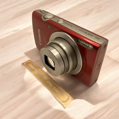 Canon PowerShot IXY 200 ELPH 185 digital Camera 180 20MP Red