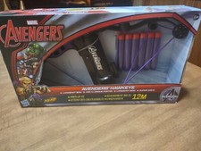 Marvel Avengers NERF Hawkeye Bow NEW damage to box