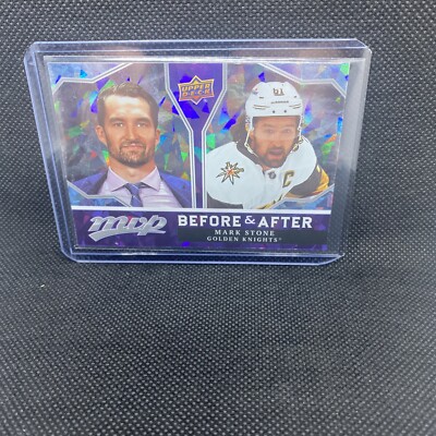 2021-22 UPPER DECK MVP MARK STONE BEFORE AND AFTER Insert #BA-14 Golden Knights