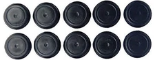 (Pack of 10) BPFE-17MM (11/16") Rubber Ergonomic Caplugs w/Flush Type Heads. Fit