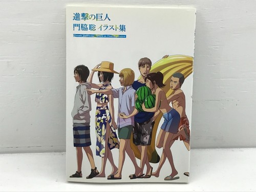 [Art book] Attack on Titan Satoshi Kadowaki Illustration Collection B5 80 pp