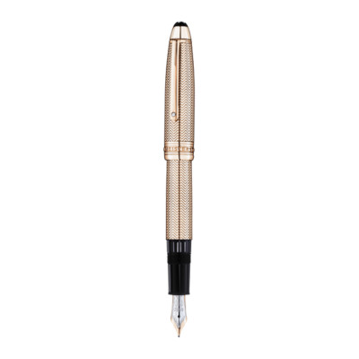 Montblanc Meisterstuck LeGrand Solitaire Rose Gold Barley Fountain