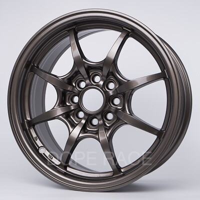 1 PC, ROTA CIRCUIT 8, 15x6.5, +38mm, 4x100, 67.1 Hub, BRONZE Wheels/Rims INTEGRA