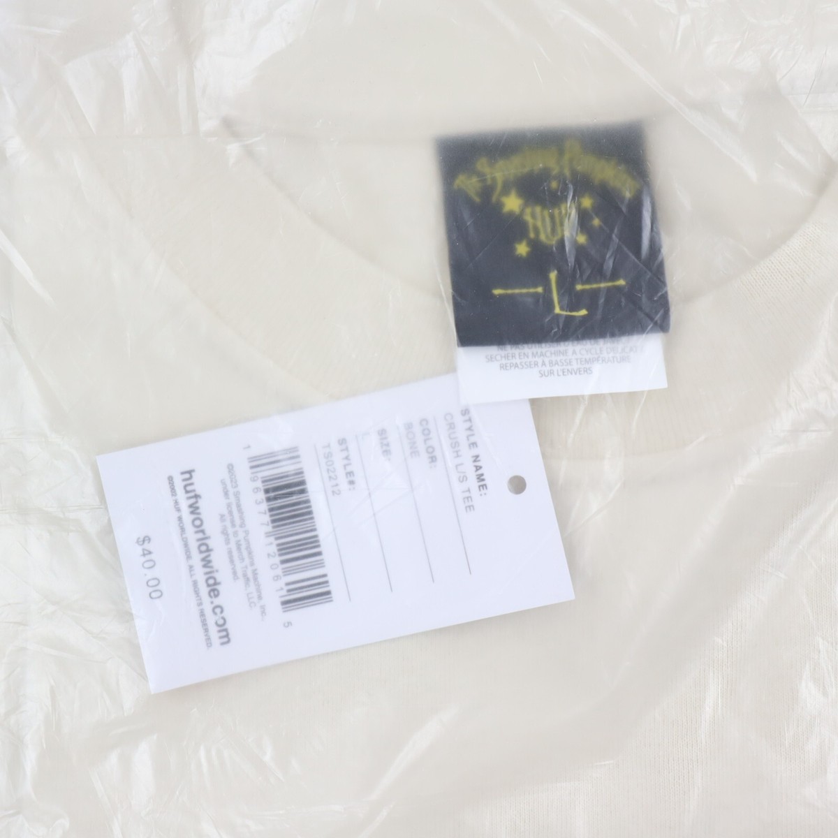 Huf x Smashing Pumpkins Crush Long Sleeve T-Shirt Bone