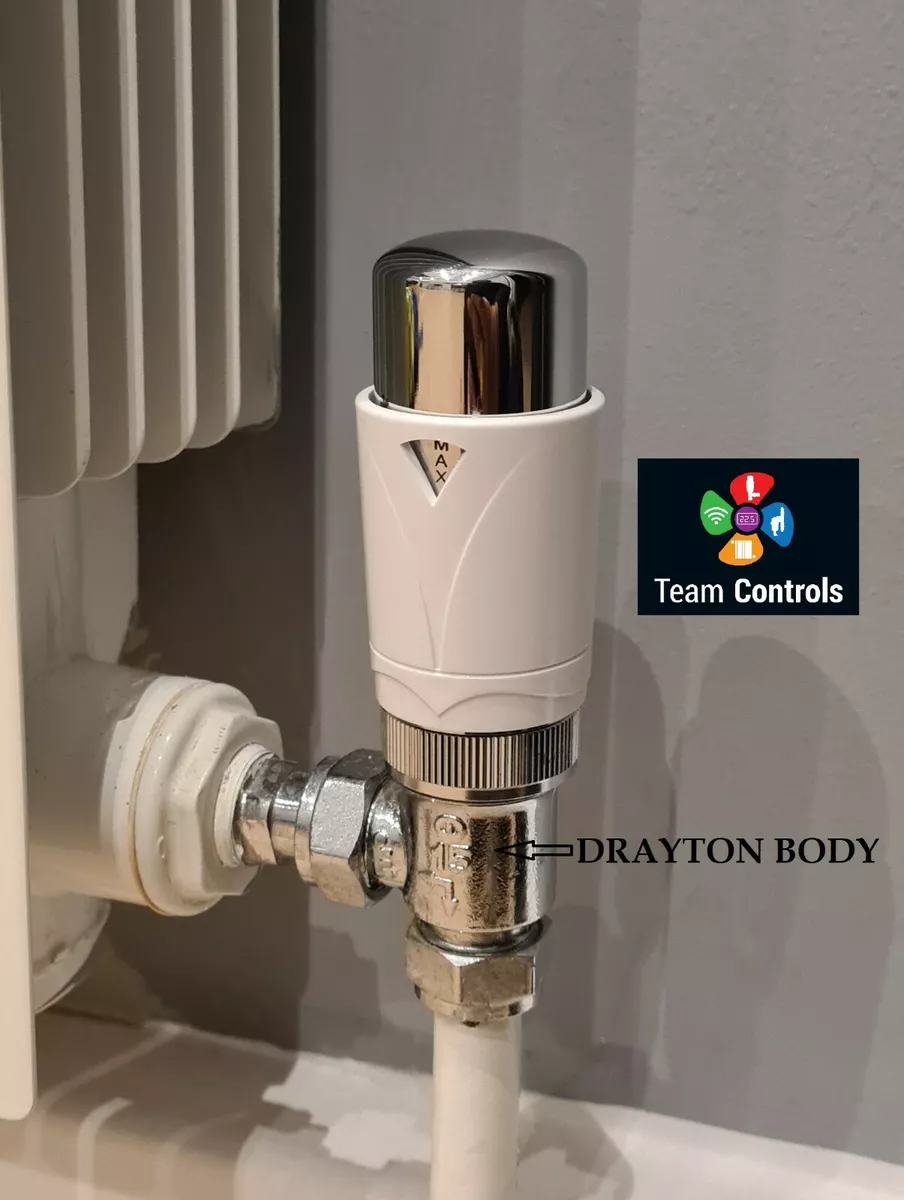 Teams TRV Válvula Termostática Radiador Sensor Cabeza Para Drayton